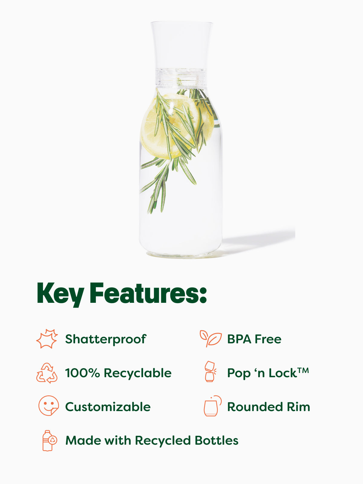 POP 32oz Carafe - Bulk