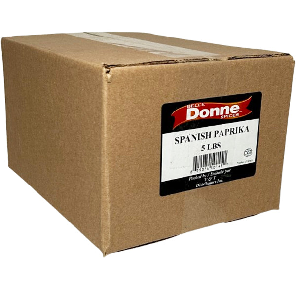 Belle Donne - SPANISH Paprika 5LB - Seasonings & Spices - Canadian Distribution - Ships Free Within Canada on Orders Above CAD $199