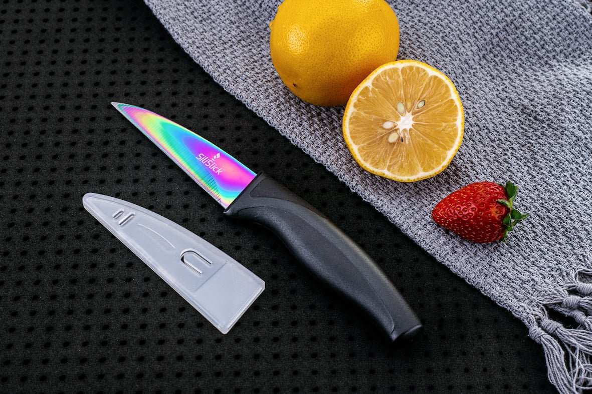 Kitchen Knife Set - Black Handle