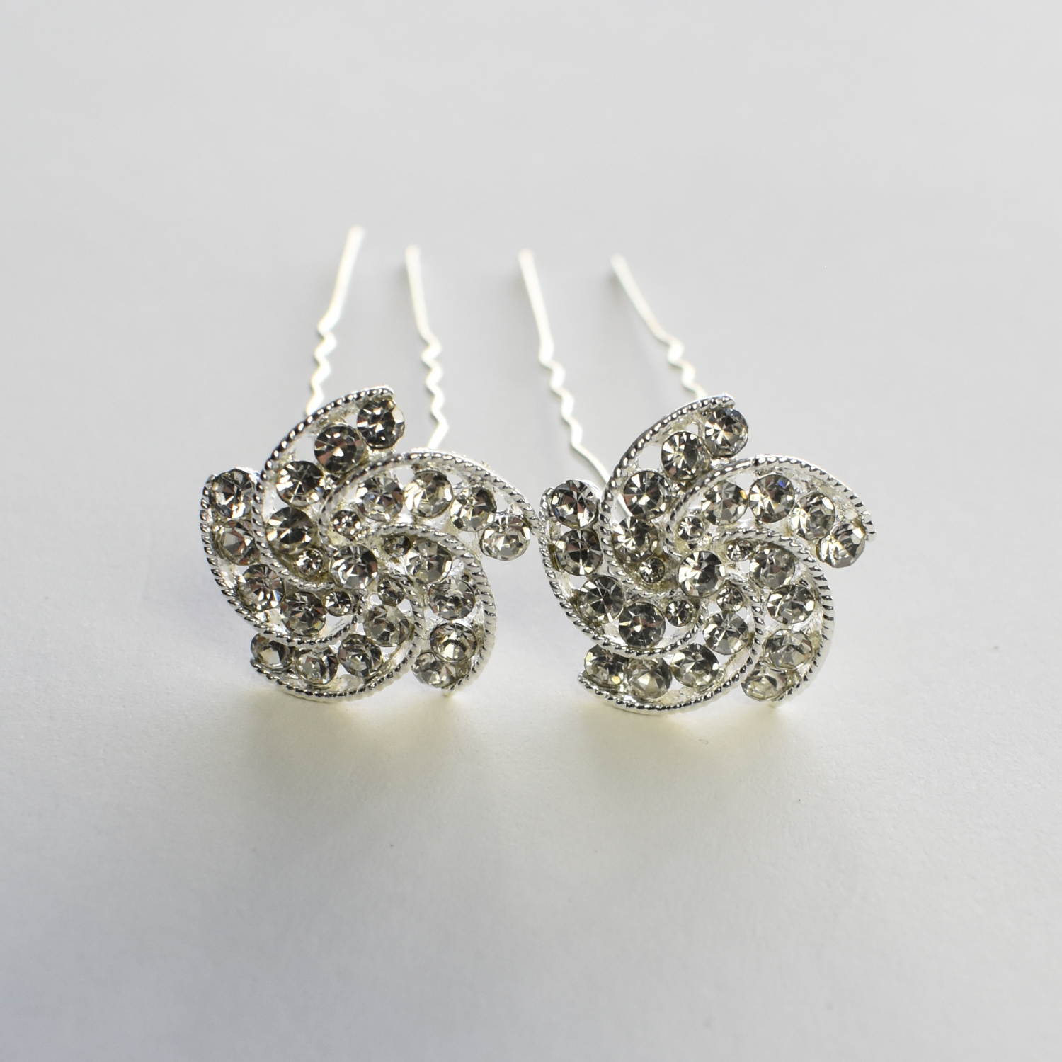 Shiny Spiral Hair Pin