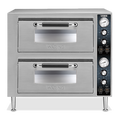 WPO750 Double Chamber Double-Deck Commercial Pizza Oven by Waring Commercial