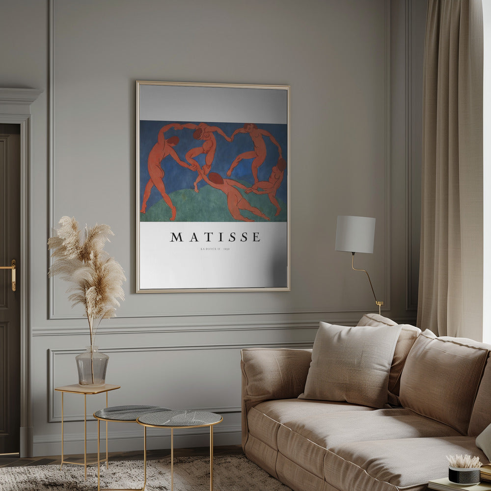 Wall art La Danse II By Henri Matisse