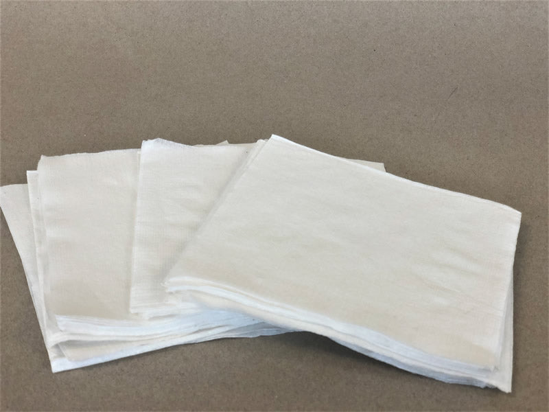 1 Ply White Beverage Sugarcane Napkin 4000cs - Disposable Take Away Food Packaging - Canadian Distribution