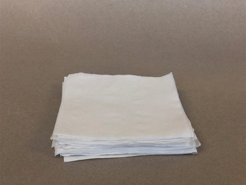 1 Ply White Beverage Sugarcane Napkin 4000cs - Disposable Take Away Food Packaging - Canadian Distribution