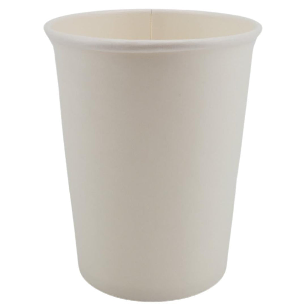 Morning Dew - 8oz Hot Paper Cups - White - 20 x 50 count