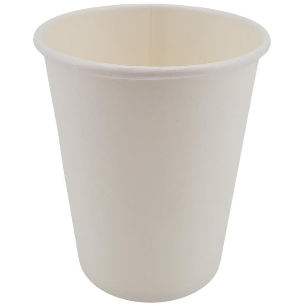 Morning Dew - 8oz Hot Paper Cups - White - 20 x 50 count