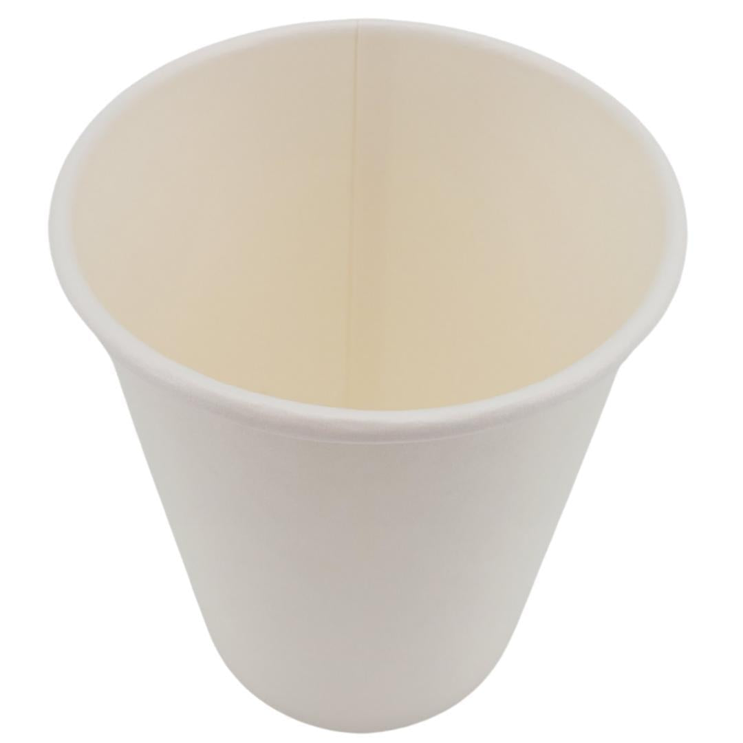 Morning Dew - 8oz Hot Paper Cups - White - 20 x 50 count