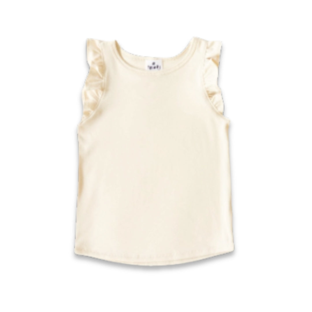 Baby/Kids' Bamboo Ruffle Shoulder — Last Call
