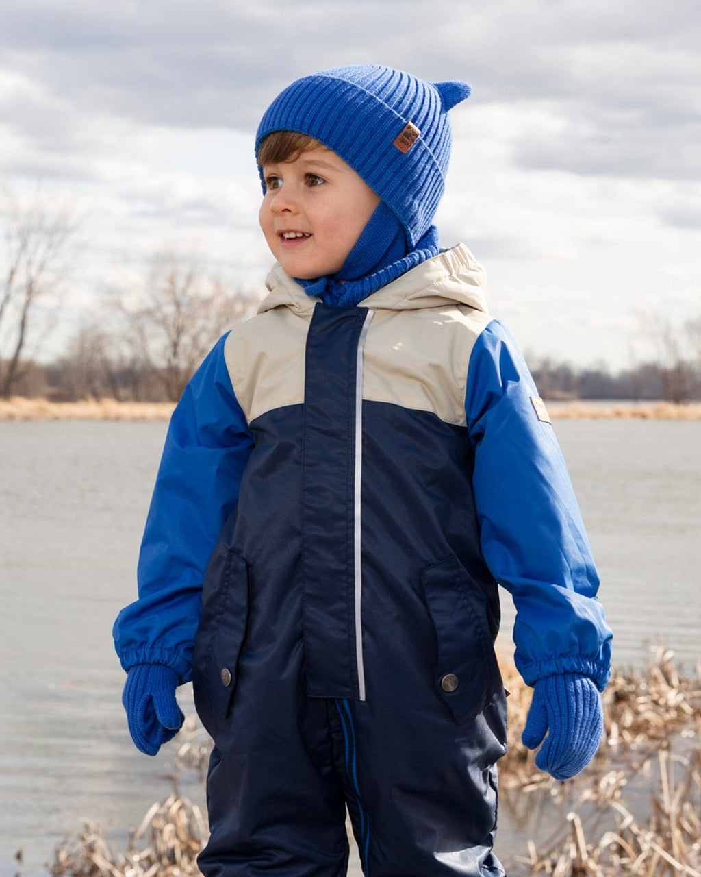 Baby Knit Hat Royal Blue