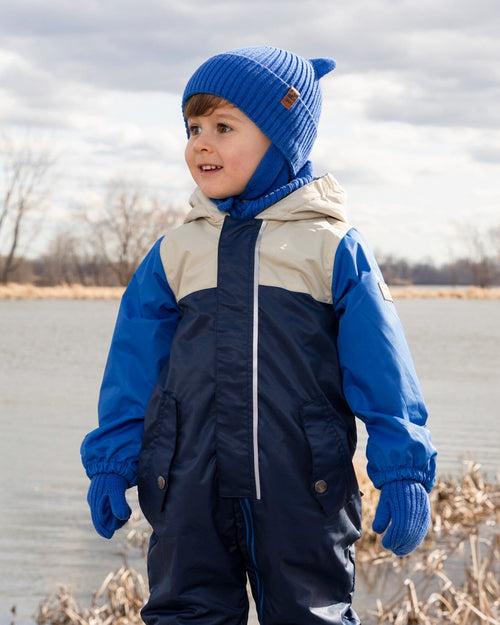 Baby Knit Hat Royal Blue