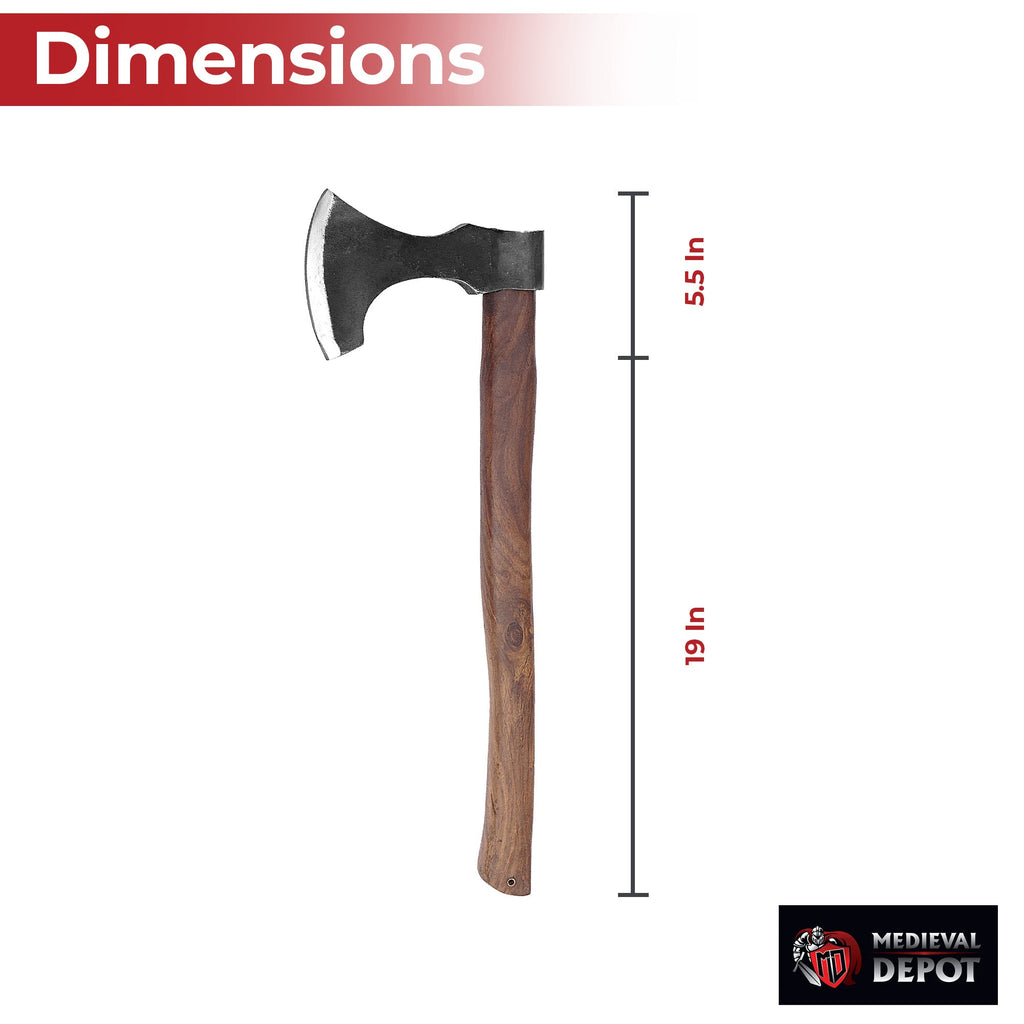 Viking Age Scandinavian Skeggøx Battle Axe | Plain Handle