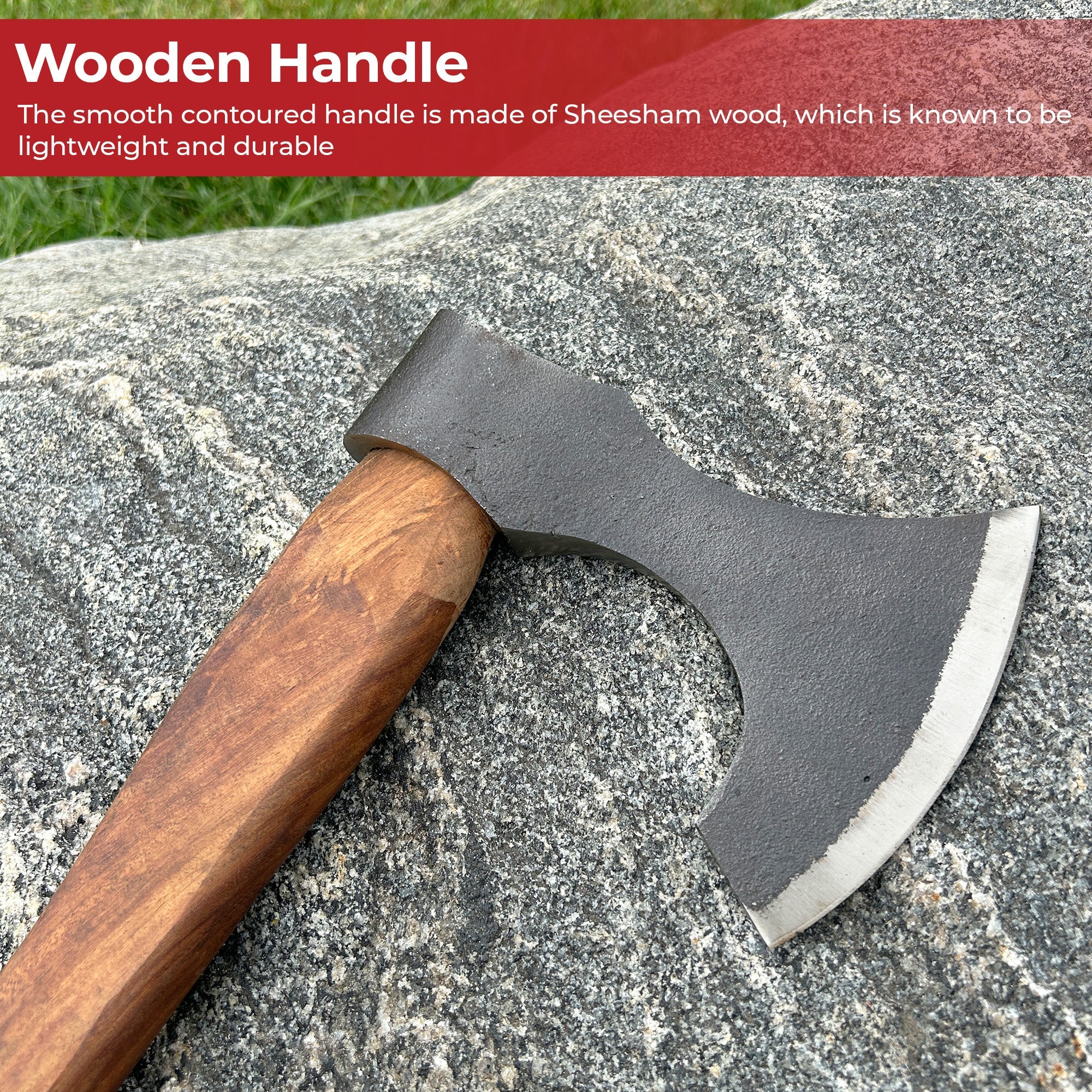 Viking Age Scandinavian Skeggøx Battle Axe | Plain Handle