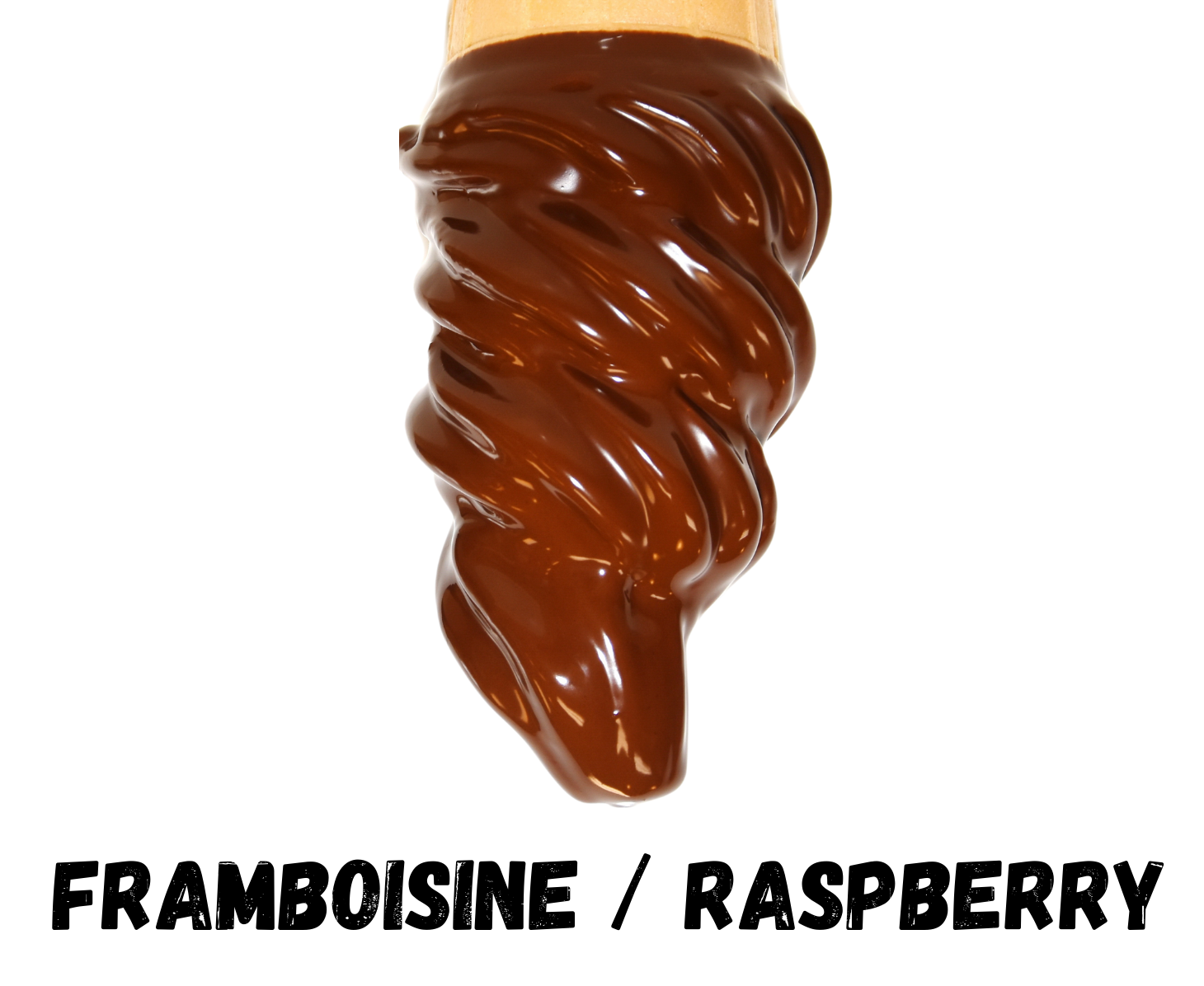 Belgian Raspberry Cone Dip - Case of 6 x 1KG - Canadian Distribution