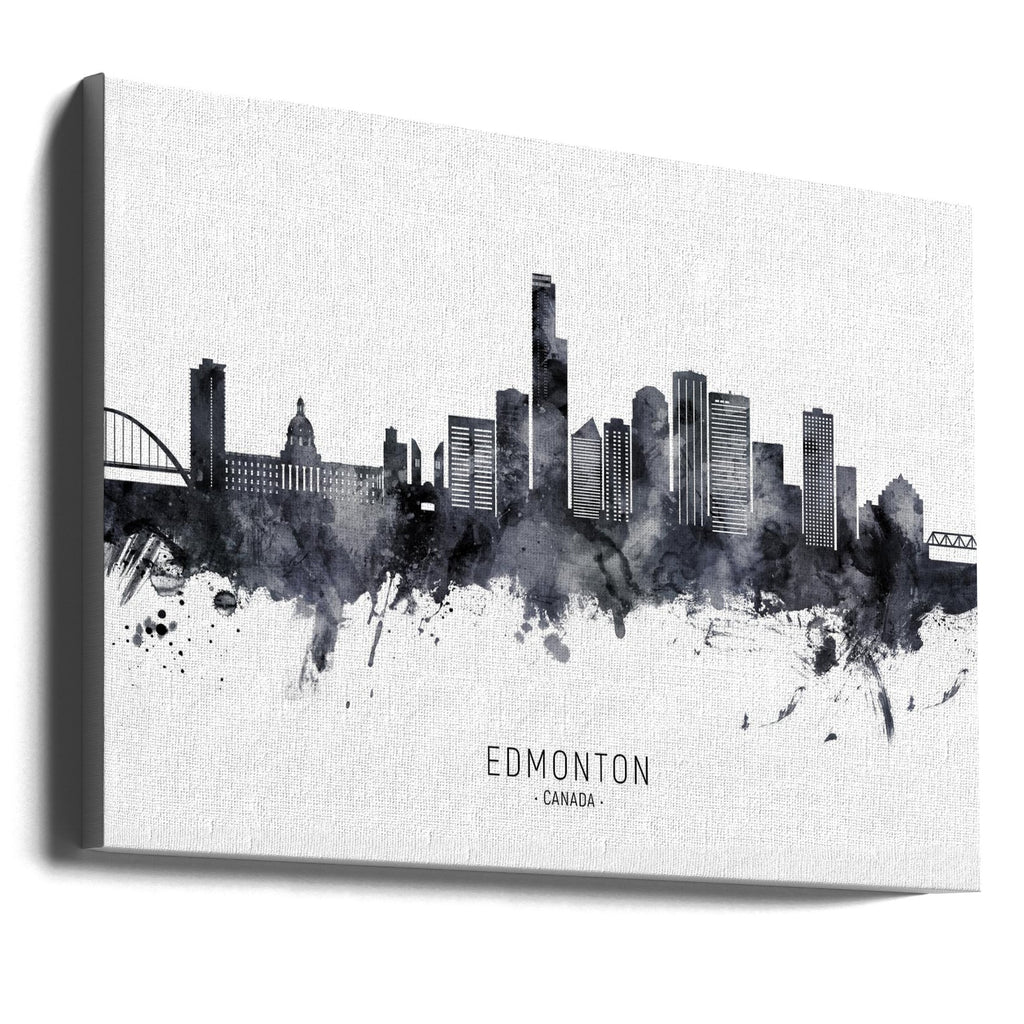 Wall art Edmonton Canada Skyline
