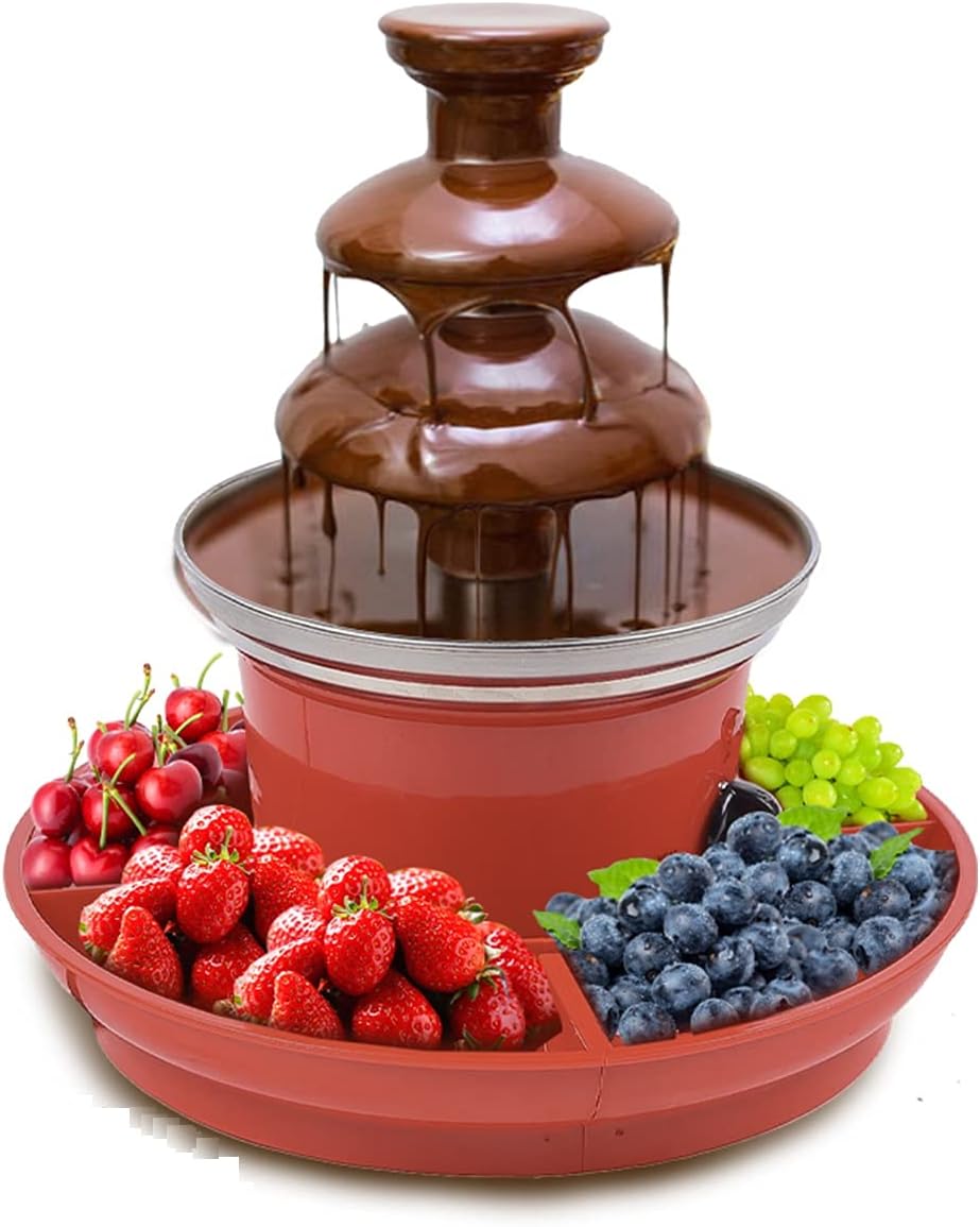 Belgian Chocolate Cone Dip -  Case of 6 x 1KG - Great for Chocolate Fondue Fountains and to use as Toppings Too! - Canadian Distribution