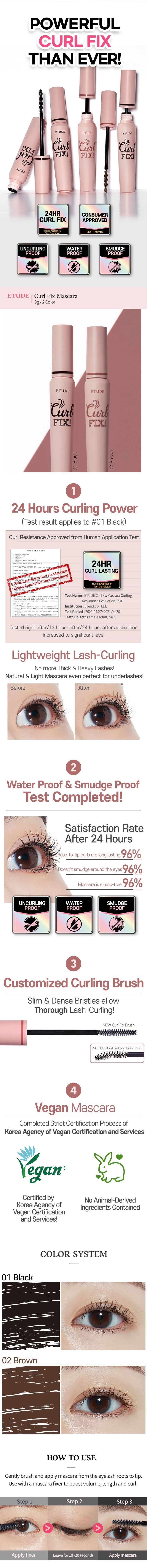 Etude House Curl Fix Mascara 8g