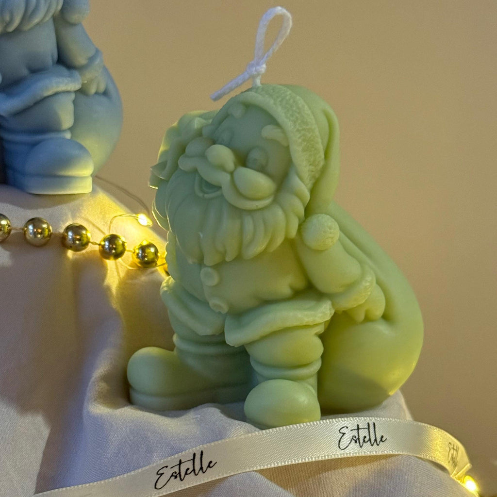 Cute Santa Candle