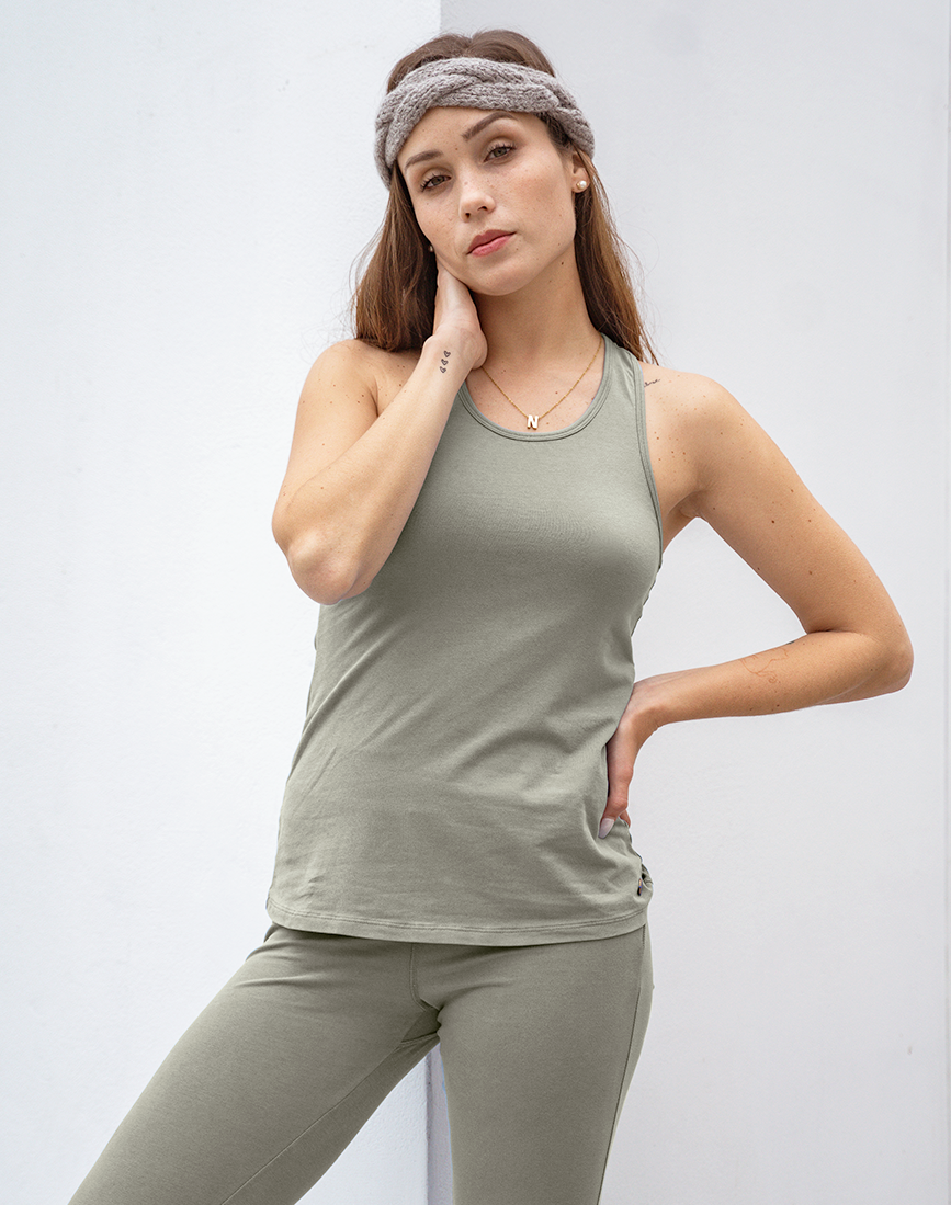 Andean Stone Racerback Tank Top