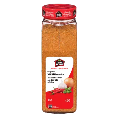 Original Cajun Seasoning - Spices and Seasonings - Clubhouse - 675gr. Jar - Case 12 x 675gr. Jars - Canadian Distributor and Supplier - Ships Free Within Canada on Orders Above CAD $199
