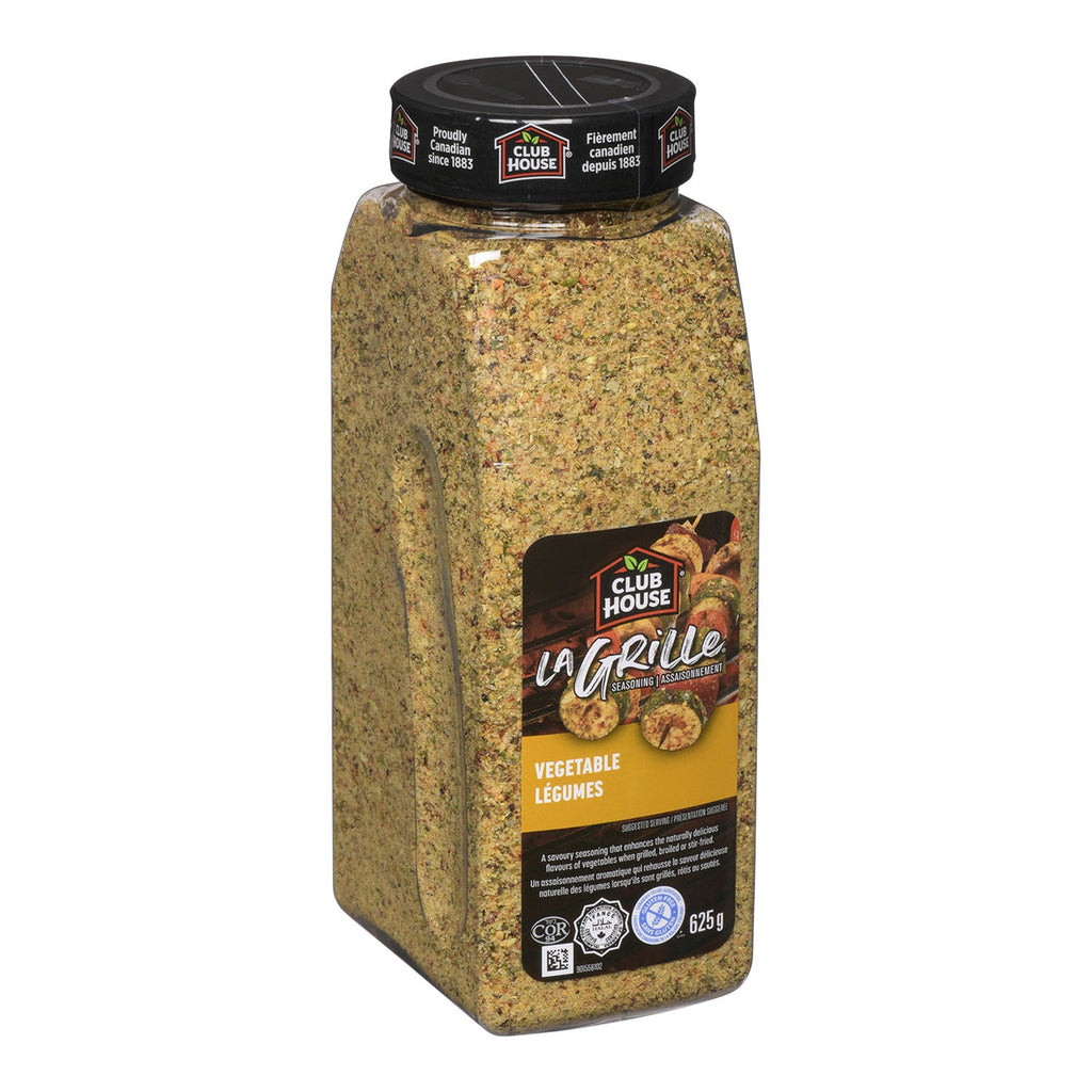Vegetable Seasoning La Grille - 12 x 625 g (Case = 1 x 625 g) - Mccormick & Co - Restaurant and Foodservice Ingredients - Canadian Distribution - Ships Free Within Canada on Orders Above CAD $199