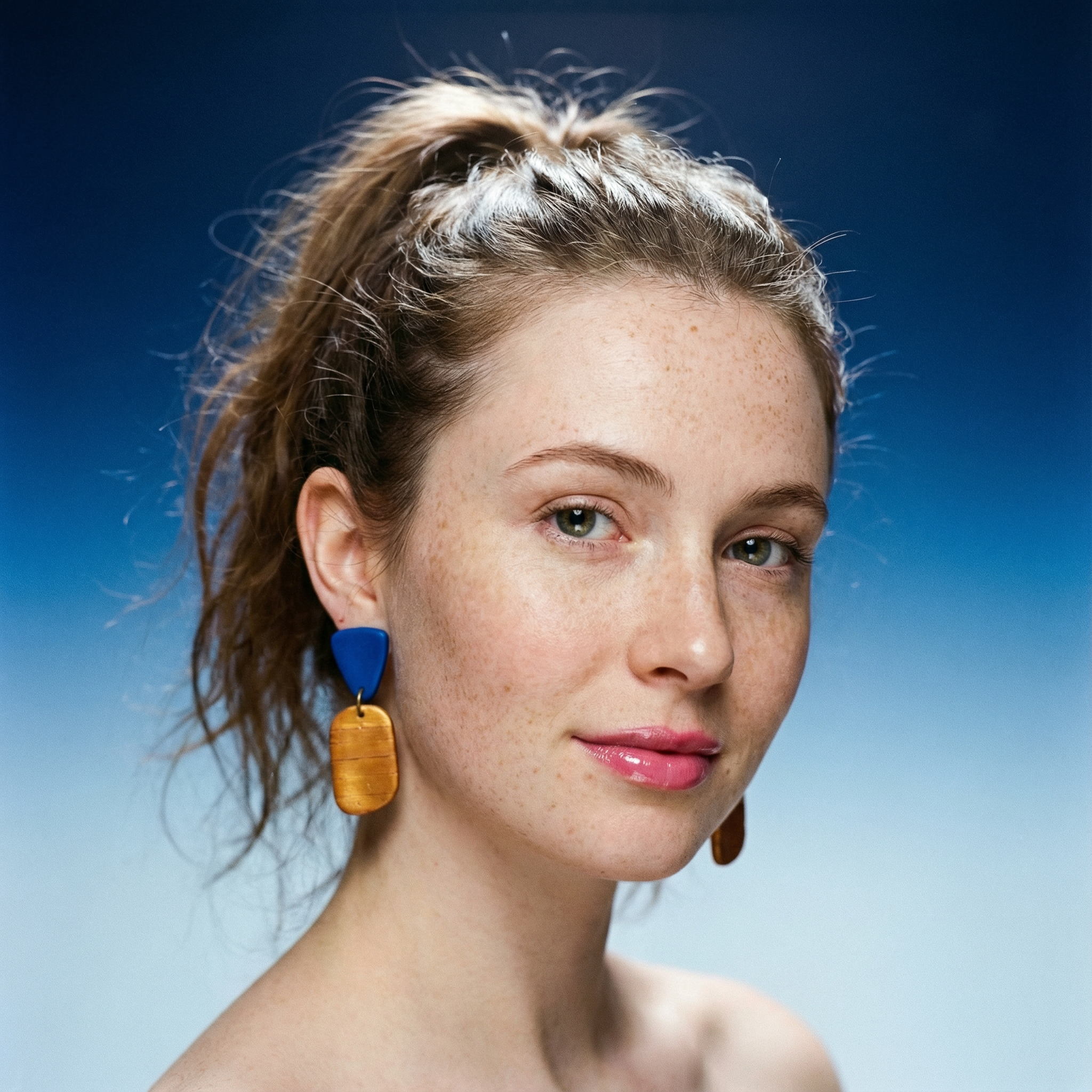 Cute Clip On Earrings Pink & Yellow